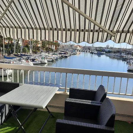 Duplex Sur Marinas Cap D'agde Апартаменты