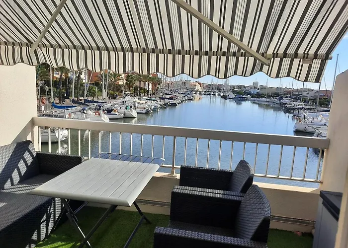 Duplex Sur Marinas Cap D'agde Апартаменты